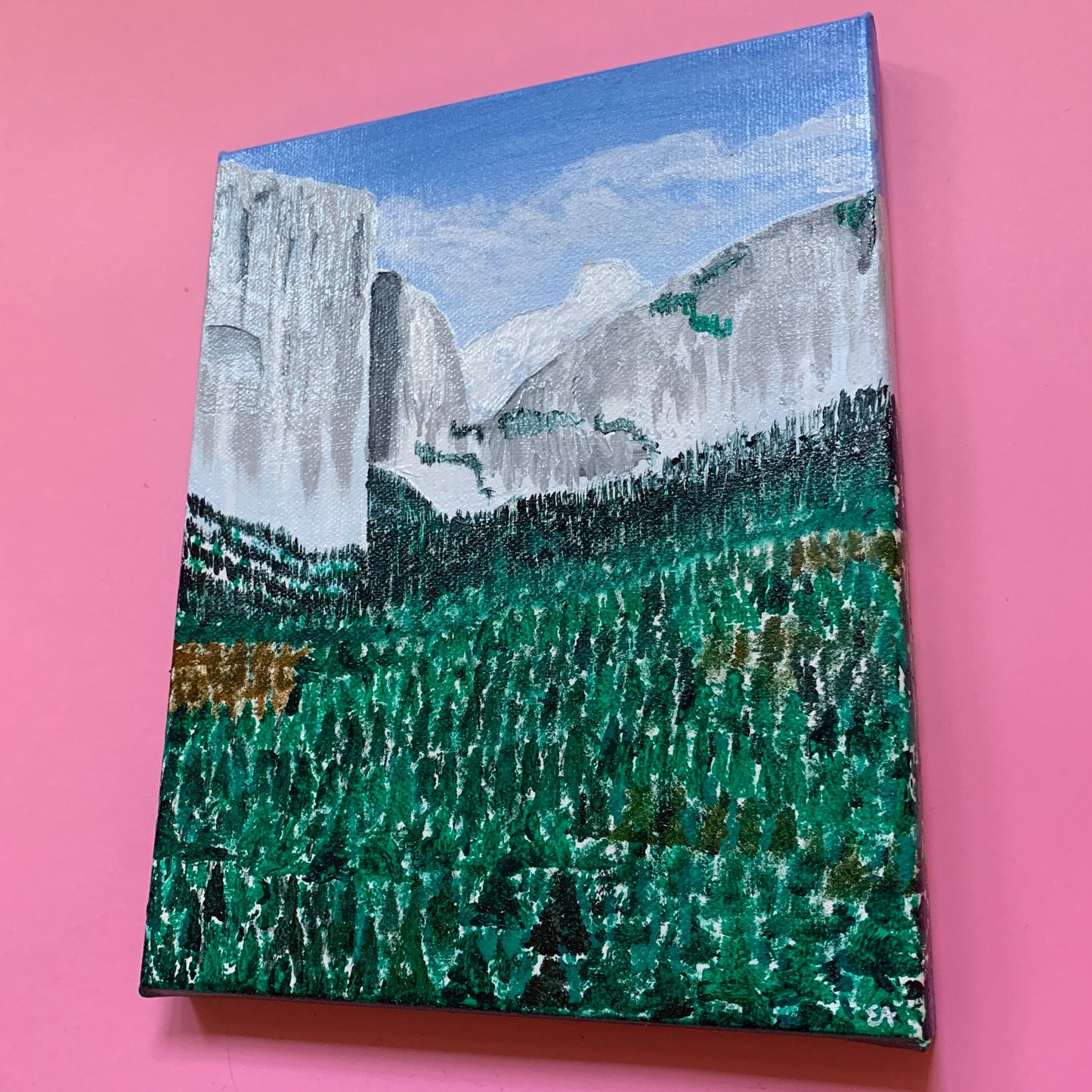 Yosemite Canvas Painting