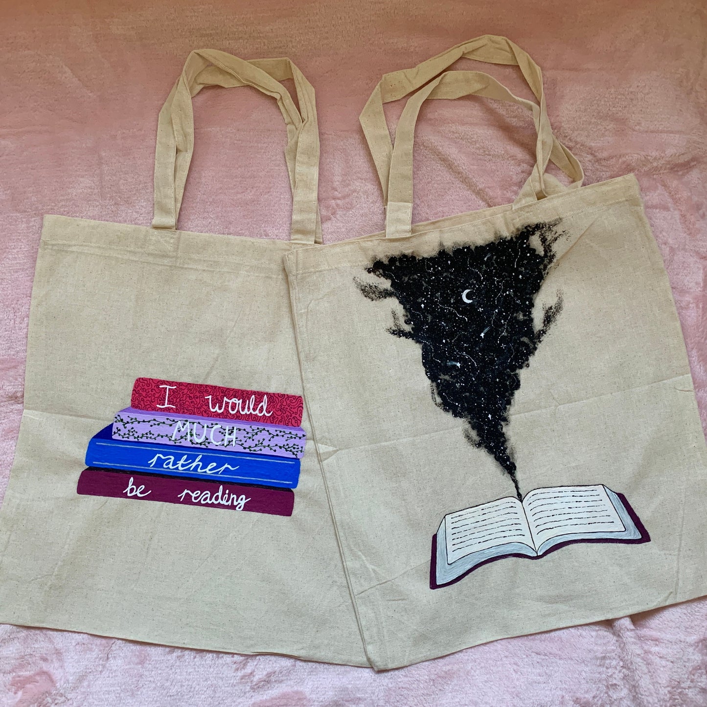 Bookish Tote Bag, Escapism Book Bag