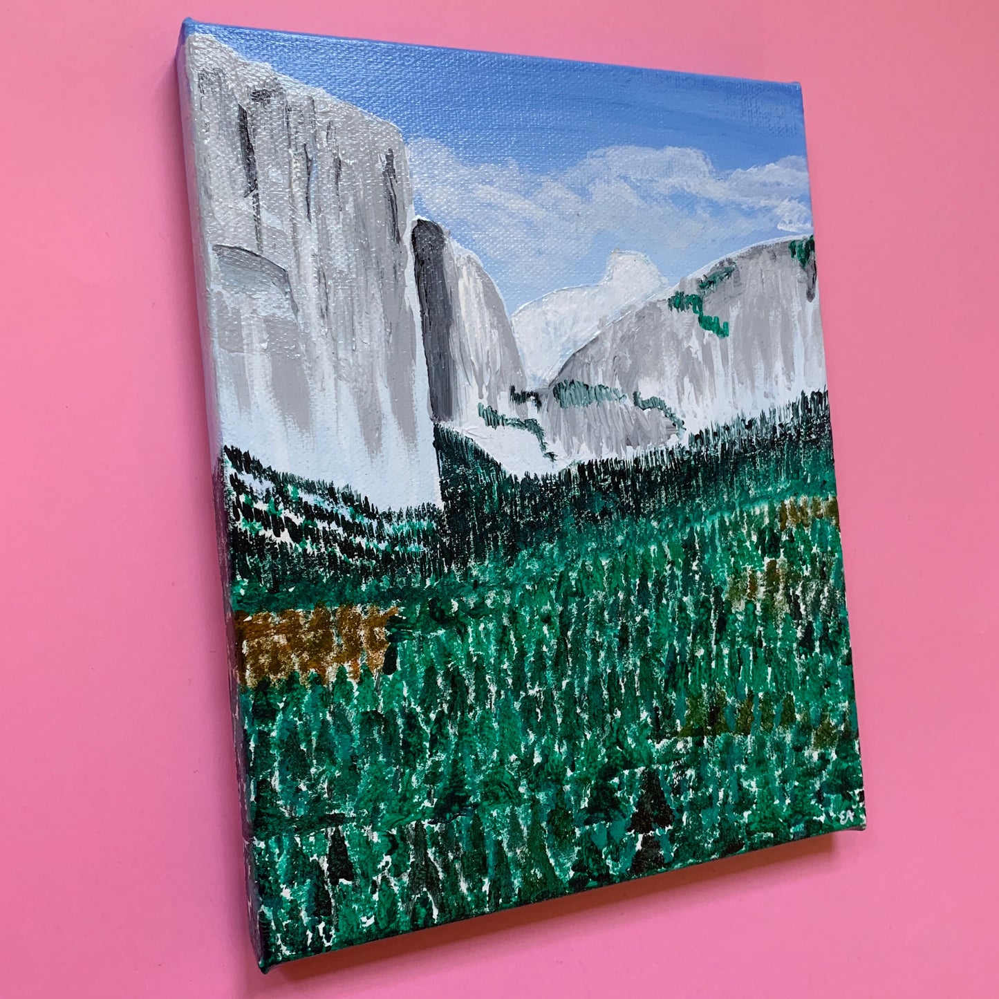 Yosemite Canvas Painting