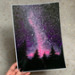 Pink Galaxy Art Print, Digital Download